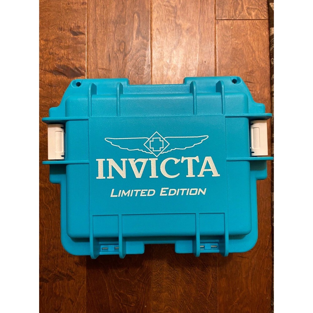 Invicta Watch Case limited edition blue